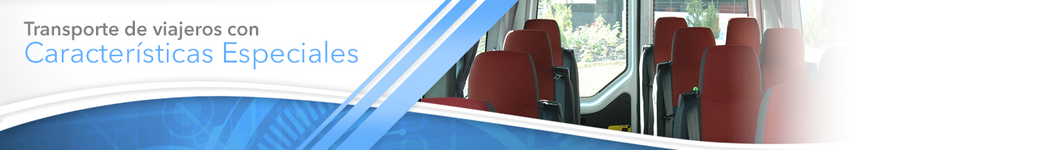 Imagen cabecera: Transporte de Viajeros con características especiales